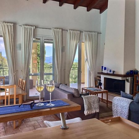 Gastouri Villa Pascalia With Heated Pool In October And Views Achílleion المظهر الخارجي الصورة
